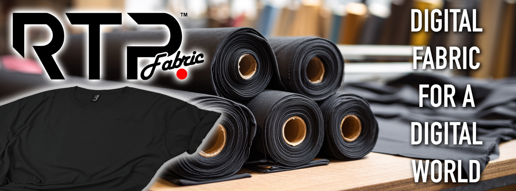 RTP Fabric Header Graphic - Digital Fabric for a Digital World
